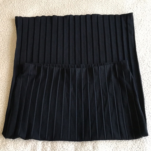 Zara pleated knit pencil skirt L New - Picture 11 of 14